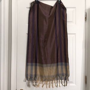 Multi-Color Silk Scarf